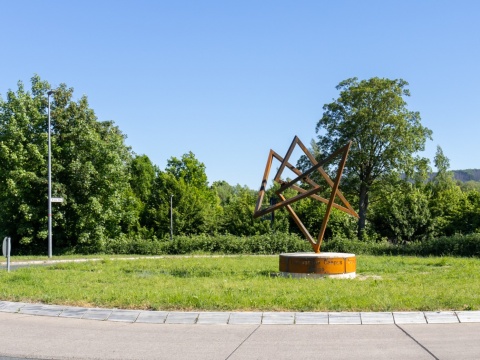 Eine Skulptur für den Innovation Campus